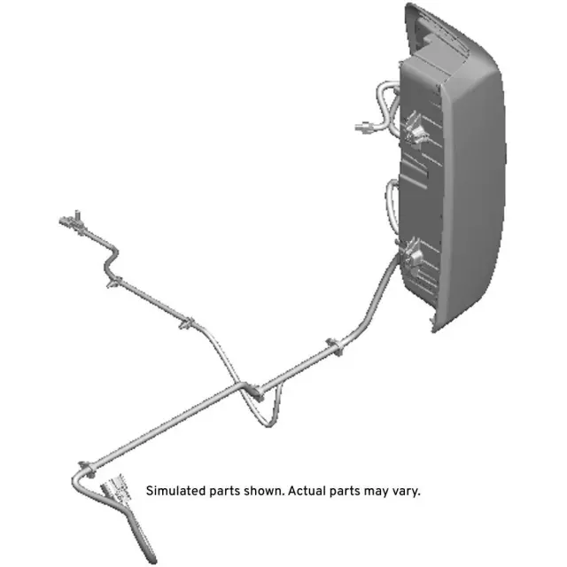 85821141 - Electrical: Tail Lamp for GMC: Sierra 2500 HD, Sierra 3500 HD Image