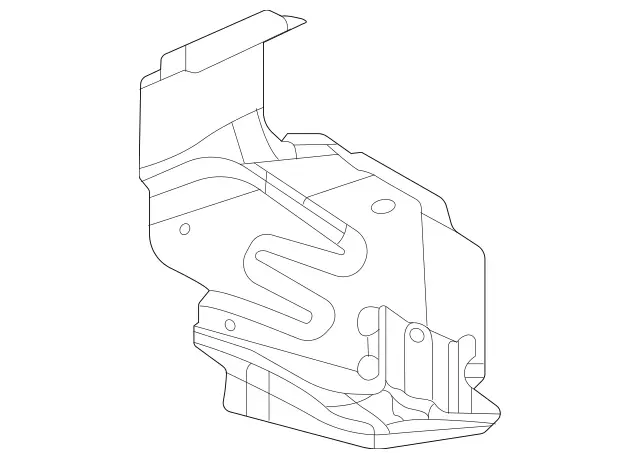 1676206302 - Cowl, Front Panel: Longitudinal Member for Mercedes-Benz: GLE580, GLE63 AMG S, GLS450, GLS580, GLS63 AMG, Maybach GLS600 Image image
