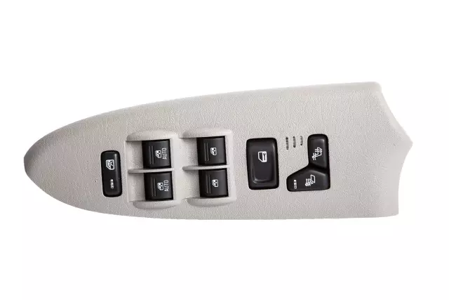 25867001 - : Gray Driver Side Door Lock and Side Window Switch for GM Image
