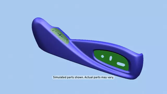 23262348 - Body: Outer Finish Panel for Cadillac: CTS Image