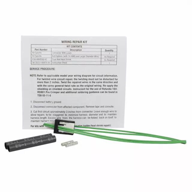 GU2Z14S411KA - : Wire Assembly for Ford Image