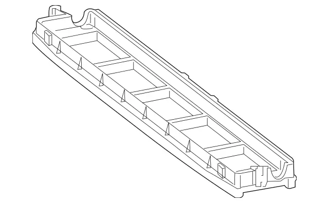 2905040000 - Radiator: Supporting Frame for Mercedes-Benz: AMG GT 43, AMG GT 53, AMG GT 63, AMG GT 63 S, AMG GT 63 S E Performance, C43 AMG, CLS53 AMG, E53 AMG Image image
