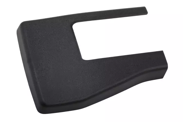 Ebony Driver Seat Outer Adjuster Track Rear Finish Cover - GM (22790540)