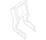 2116805518 - Panelling: Frame for Mercedes-Benz Image