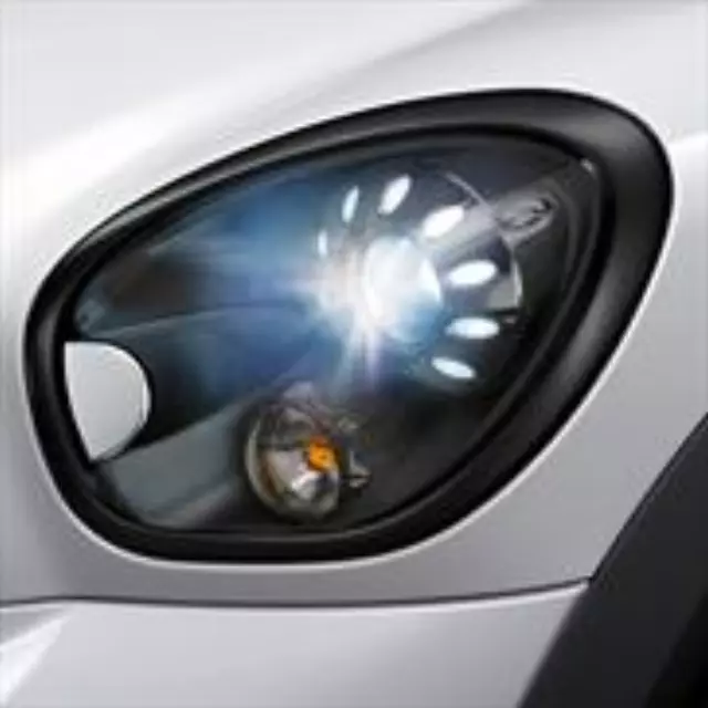 51132254028 - Exterior: Black Line Headlight Rings - Right for Mini: Cooper Countryman, Cooper Paceman Image