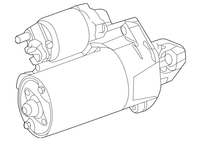 2769068800 - : Starter for Mercedes-Benz Image