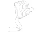2314900519 - Exhaust System: Exhaust Line for Mercedes-Benz Image