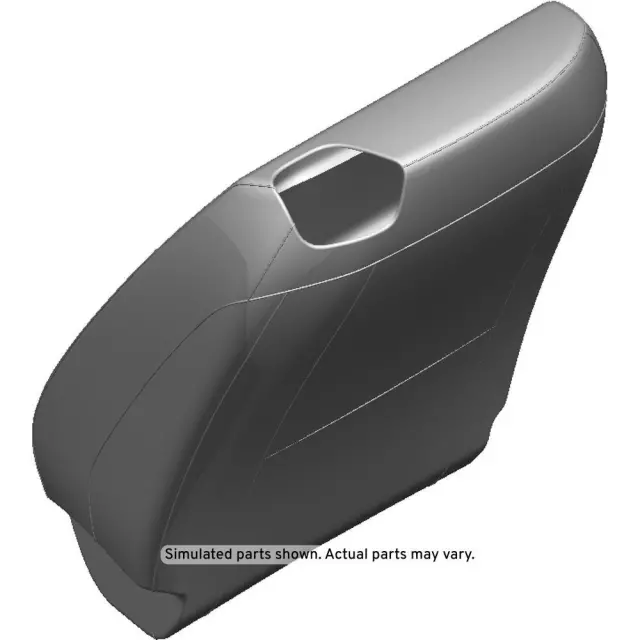 84862664 - : 2020-2024 Chevrolet Camaro - Black Driver Seat Back Cover for Chevrolet: Camaro Image