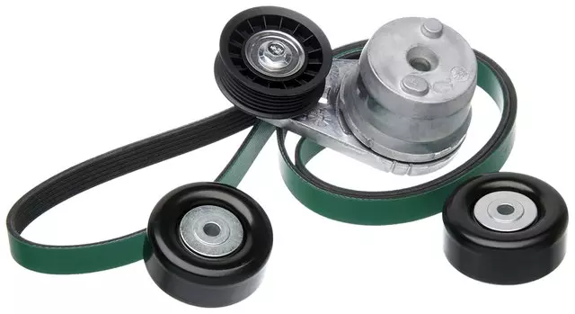 ACK061195HD - : Automatic Belt Tensioner and Pulley Kit with Tensioner, Pulleys, and Belt for ACDelco Image