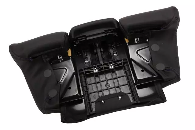 Jet Black Front Seat Cushion Extension Pad Cover - GM (22981546)