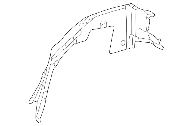 2086300169 - Body: Inner Wheelhouse for Mercedes-Benz Image