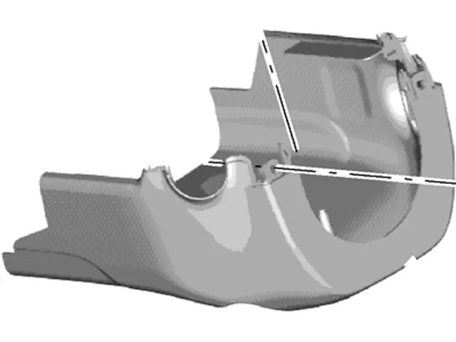 BE8Z3530BA - Steering: Lower Shroud for Ford: Fiesta Image