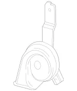 2225406911 - : Horn for Mercedes-Benz Image