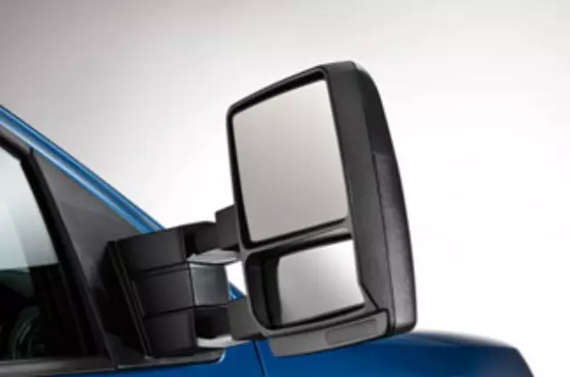 9L3Z17682AC - Body: Telescoping Mirrors, Manual, Black for Ford: F-150 Image