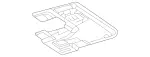 2476802504 - Substructure: Cover, Substructure for Mercedes-Benz: GLB250, GLB35 AMG Image