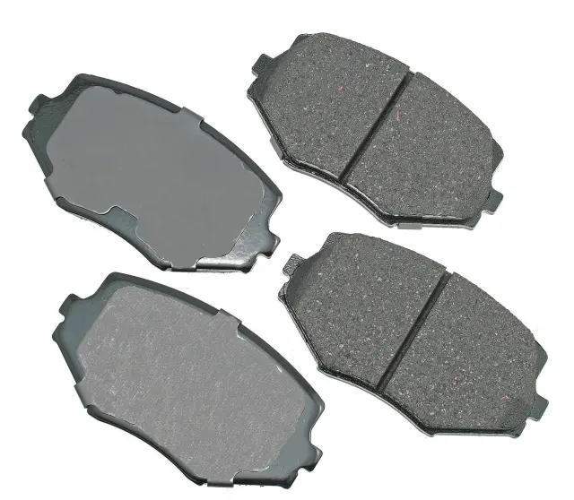 ACT635 - Brake: Akebono ProACT Ultra Premium Ceramic Disc Brake Pad Kit for AKEBONO Image