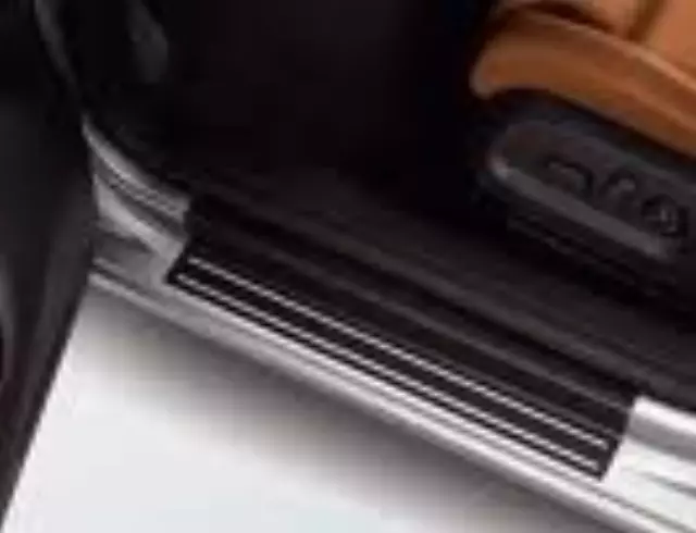 5K3071310 - Exterior: Door Sill Protection Film In Black - Front for Volkswagen Image