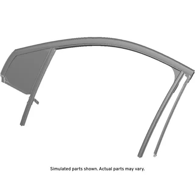 84315258 - : Front Driver Side Door Window Weatherstrip for GM Image