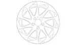 23140124027X45 - : Wheel - Front for Mercedes-Benz Image