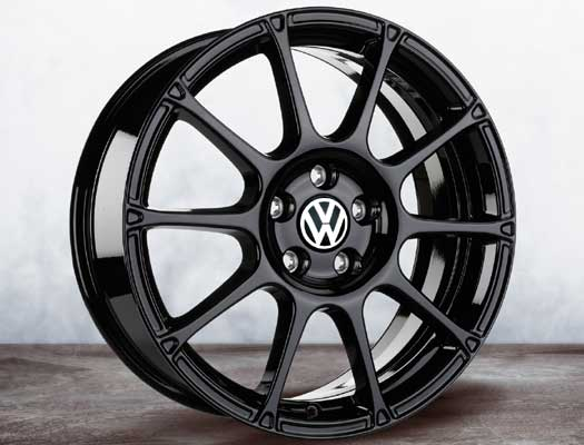 1K8071499AAX1 - Wheels: Wheel Motorsport - 8J X 19 - Black for Volkswagen: CC Image