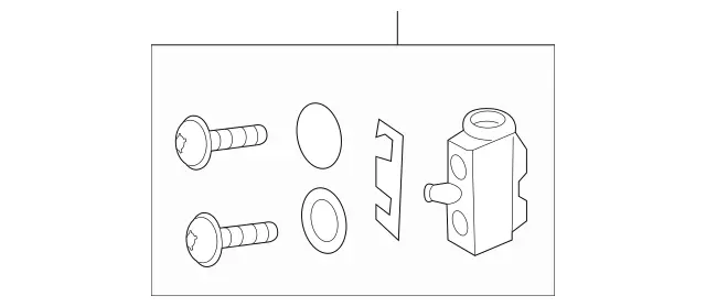 8303505 - HVAC: Expansion Valve for Mercedes-Benz Image