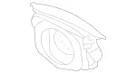 21286001029116 - : Driver's Airbag for Mercedes-Benz Image