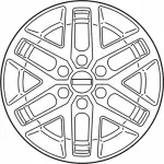 KL3Z1007C - : Wheel, Alloy for Ford: F-150 Image