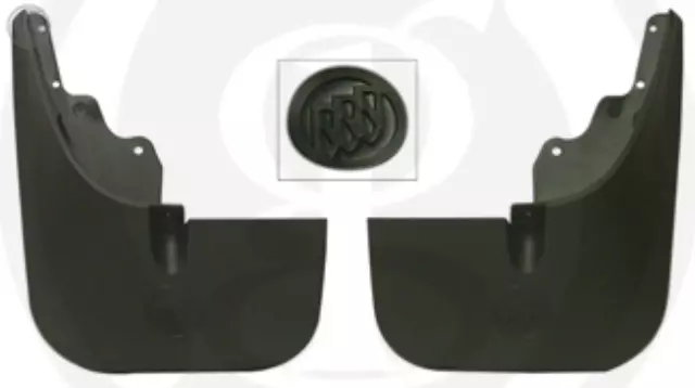 17801258 - Exterior: Splash Guards - Molded - Front No Logo for Buick: Lucerne Image