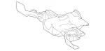 2473523300 - Rear Axle: Trim, Rear Axle Carrier for Mercedes-Benz Image