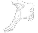 2536308901 - Side Walls: Paneling, Side Wall for Mercedes-Benz Image