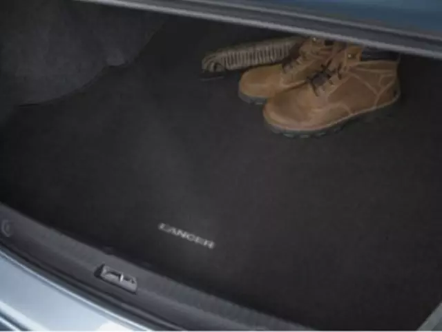 MZ314197 - Interior: Cargo Area Mat, Models W\/O Sub-Woofer for Mitsubishi Image