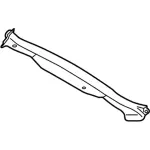 FR3Z7645443AA - Body: Upper Trim for Ford: Mustang Image