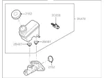 2L8Z2140AA - Body: Master Cylinder for Ford: Escape Image