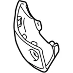 XL2Z17K833AA - Body: Cover Molding for Ford: Explorer Image