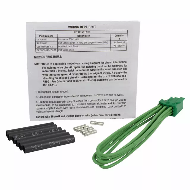 9U2Z14S411XA - : Wire Assembly for Ford Image