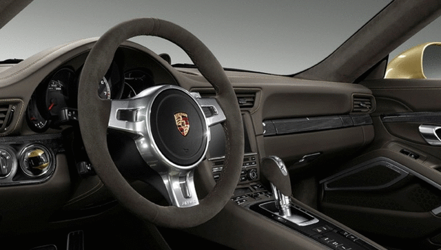 Sportdesign Steering Wheel In Alcantara, Pdk - Porsche (991-044-400-10)
