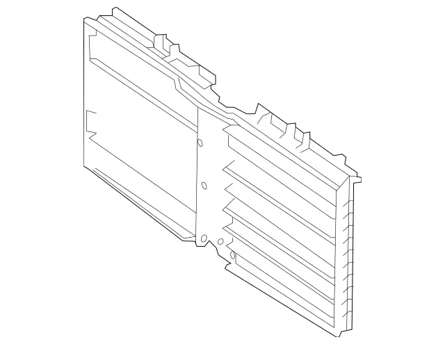 1675000602 - Radiator: Air Mgmt. Control System for Mercedes-Benz: GLE350, GLE450, GLE450e, GLE53 AMG, GLE580, GLE63 AMG S, GLS450, GLS580, GLS63 AMG, Maybach GLS600 Image image