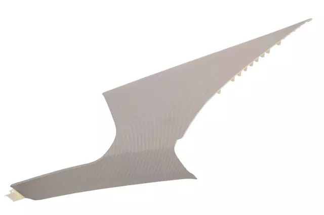 Light Titanium Passenger Side Body Side Rear Window Garnish Molding - GM (20992588)