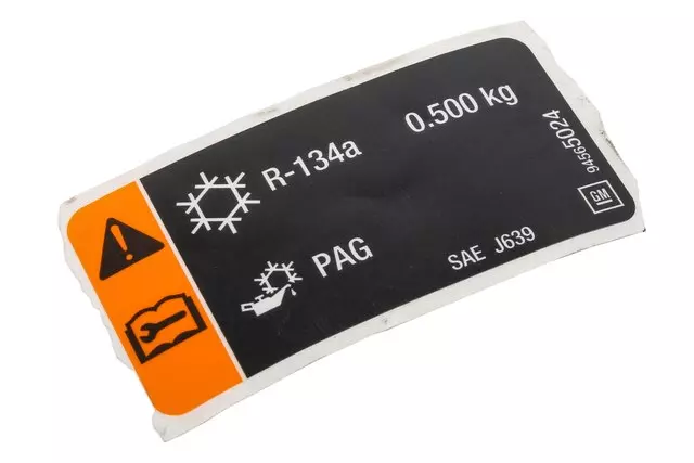 84378265 - : AC Label for GM Image