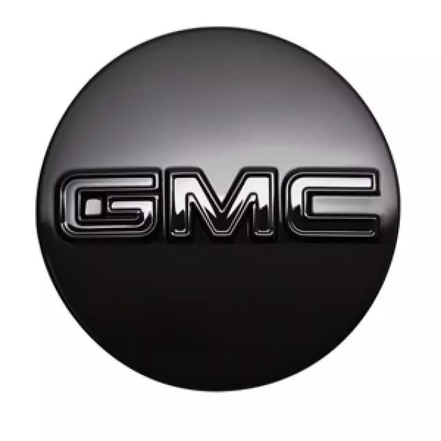 2018 GMC - Wheel Center Cap, Black w/Black GMC - Qty: 1 - GM (19333200)