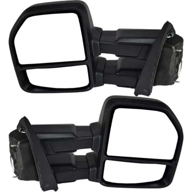15 thru 20 F-150 OEM Genuine Ford ALL Manual Telescopic Trailer Tow Mirrors PAIR - Ford (JL3Z-17696-AA)
