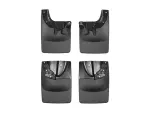 110056120056 - : Black MudFlap No-Drill DigitalFit® MudFlap Kit for WeatherTech Image