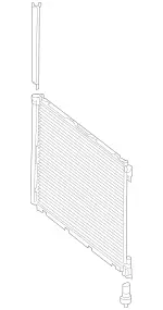 995002154 - : Refrigerant Condenser for Mercedes-Benz Image