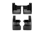 110118120121 - : Black MudFlap No-Drill DigitalFit® MudFlap Kit for WeatherTech Image