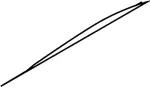 B88YUHS22J - Body: Value Advantageâ„¢ BLADE ASSY - WS WIPER for Infiniti Image