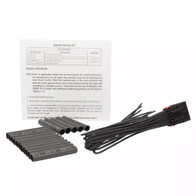 3U2Z14S411DHAB - : Wire Assembly for Ford Image