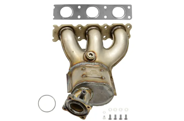641433 - Exhaust: Federal / EPA Catalytic Converter - Direct Fit w/ Integrated Manifold for AP Exhaust Image
