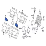 M2DZ78611A08CT - : Headrest for Ford: Bronco Image