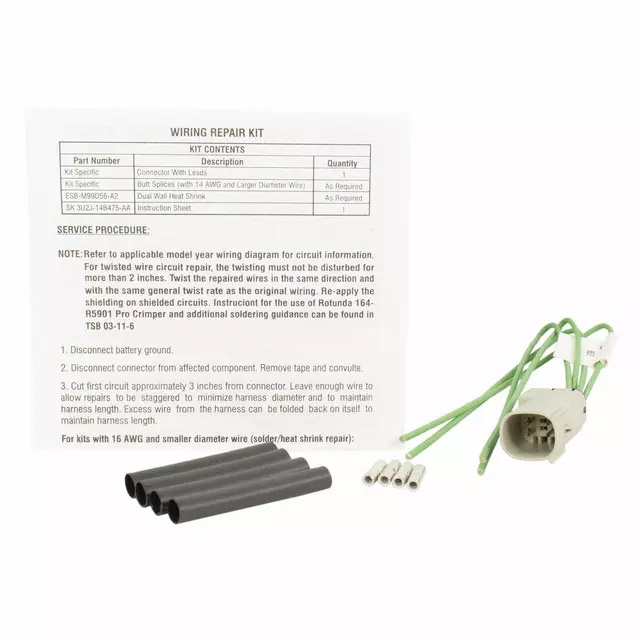 Wire Assembly - Ford (FU2Z-14S411-AHB)
