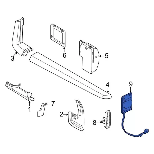 12 Volt Accessory Power Outlet - Ford (NZ6Z-19A464-B)